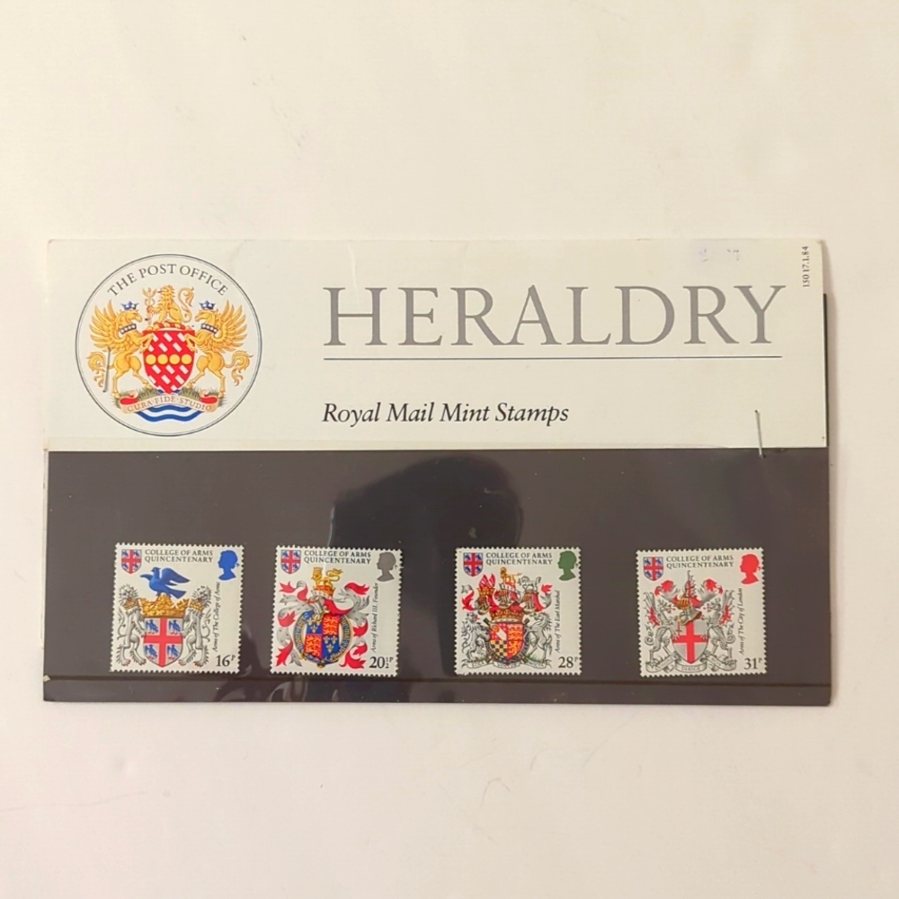 Heraldry Royal Mail Mint Stamps